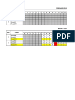 Schedule Rolling Area