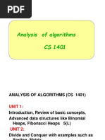 1-Analysis and Design F Algorithms