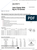 Beam Clamp - 1000kg To 10 Tonnes