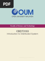 CBDT3103 Intro To Distributed System PDF