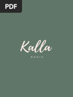 Download Kalla Basic - Lookbook 1 by kalla studio SN376952501 doc pdf