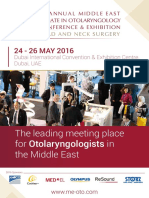 Middle East Otolaryngology Conference 2016