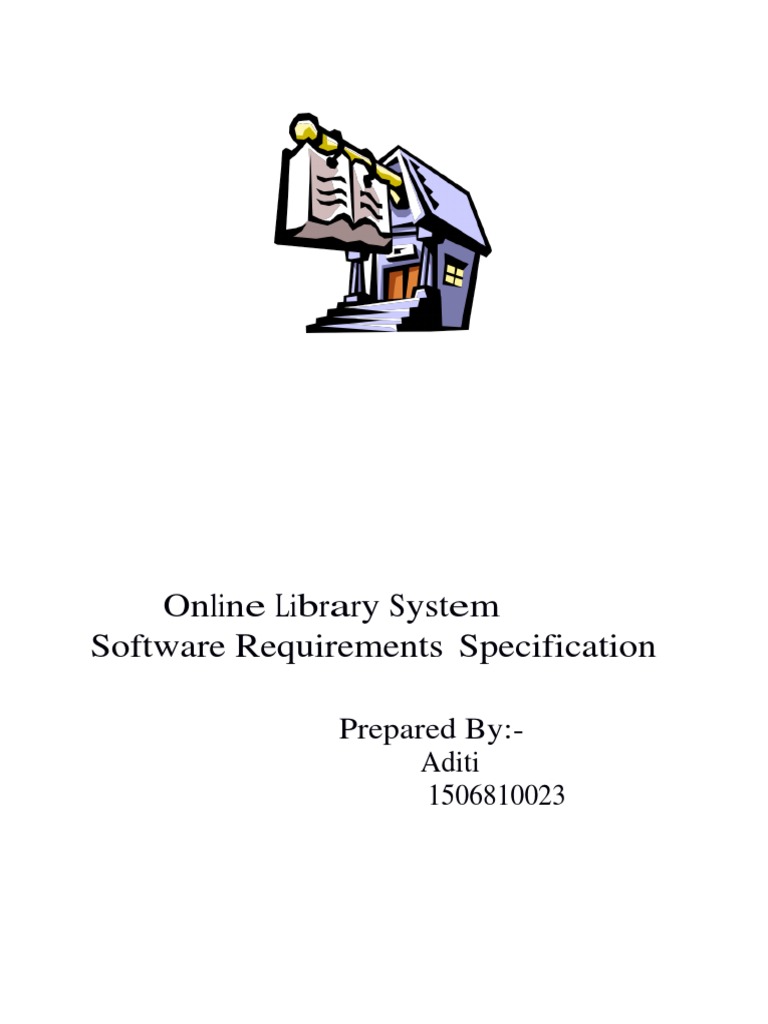 Online Library System Software Requirements Specification: Prepared By ...