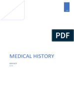 A. Medical History