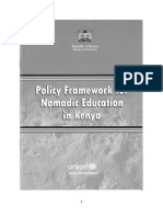 Policy Framework Revised2 Nomadiceducation Okwach20march2015