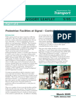 Pedestrian Facilities at Signal-Controlled Junctions