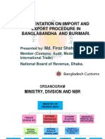 Session 11 Border Crossing Procedures in Bangladesh