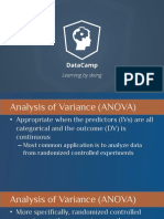 Analysis of Variance (ANOVA)