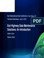 GIS Roads and Highways Data Model PDF