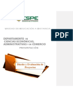 Presentacion Diseño y Evaluación de Proyectos