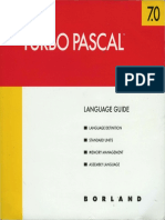 Turbo Pascal Version 7.0 Language Guide 1992 PDF