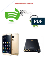 Dispositivos Android y Audio USB