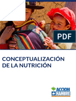 Conceptualización de La Nutrición