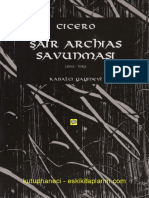 Cicero - Şair Archias Savunması