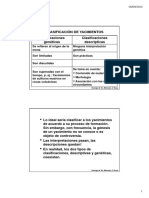 6 Clase - Clasificación de Yacimientos