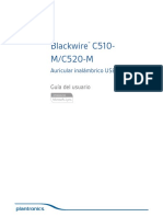 Blackwire c510m c520m Ug Es