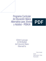 Programa Curricula EBA