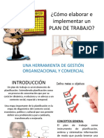 Plan de Trabajo Organizacional