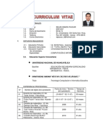 Curriculum Vitae DRP 2018 Maesteria