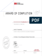 Java Certificate Sample-2