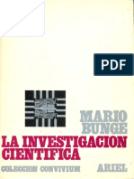Metodologia de la investigacion - la investigación cientifica mario bunge.pdf