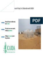 Greenhouse Research Project in Collaboration With ICARDA