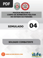 Simulado 04 Soldado - Pm_cbm_pb
