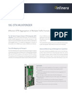 Infinera Ds 10g Otn Muxponder Otn Aggregation