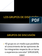 Los Grupos de Discusión