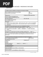 Formulário de Inscrição Pic