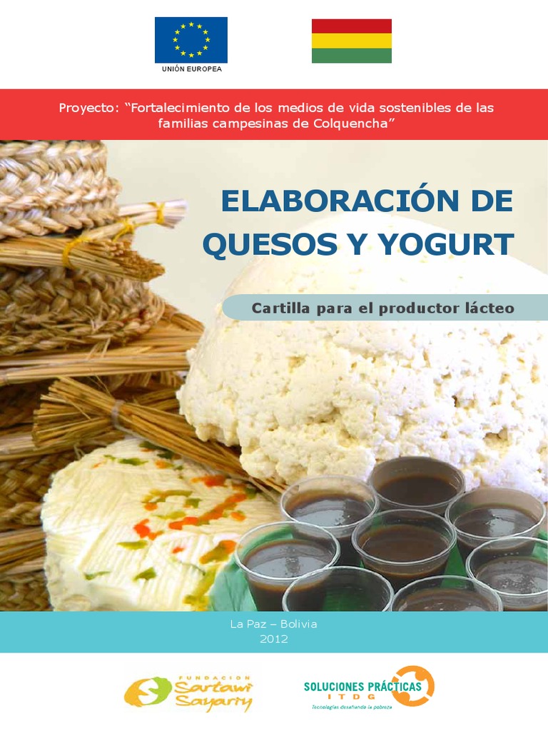 Elaboracion de Queso y Yogurt Yogur Leche