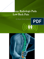 Pemeriksaan Radiologis Pada Low Back Pain