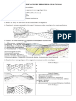 Taller - Aplicación de Principios Geológicos