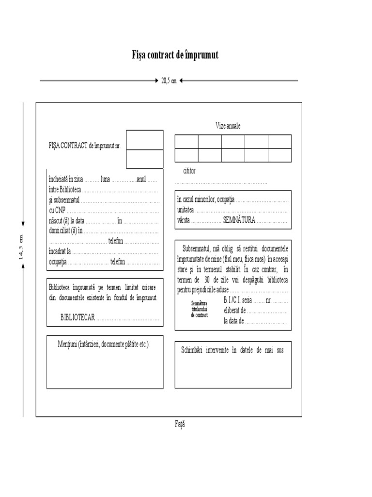 Fisa Contract PDF | PDF