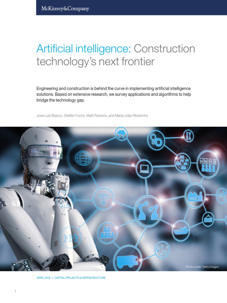 Artificial Intelligence Construction Technologys Next Frontier | PDF ...