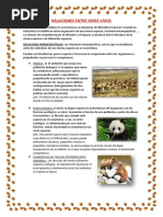 Relaciones Entre Seres Vivos