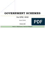 Government Schemes PDF