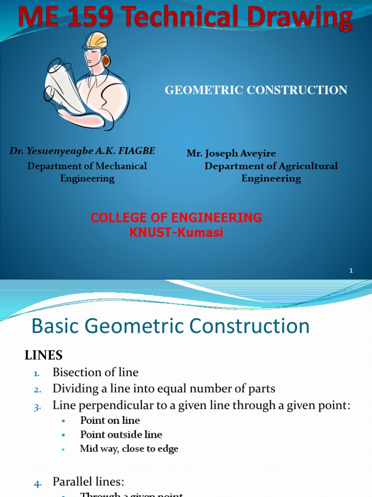 Geometric Construction Techniques Guide | PDF | Ellipse | Circle