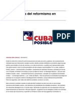 Haroldo Dilla Los Avatares Del Reformismo en Cuba 