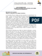 Caso - Parte 3 - Régimen de Seguridad Social Integral Colombiano