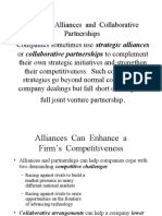 Strategic Alliances and Collaborative Partnerships