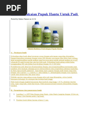 9800 Koleksi Penggunaan Pupuk Hantu Untuk Durian HD Terbaru