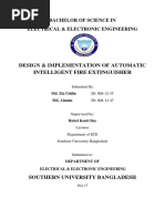 Design & Implementation of Automatic Intelligent Fire Extinguisher