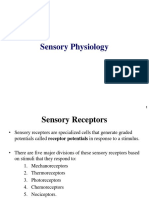 Sensory Physiology