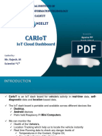 Cariot: Iot Cloud Dashboard