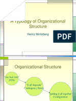 A Typology of Organizational Structure 1
