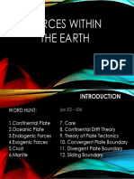 SCIENCE_Forces Within the Earth