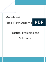 Fund Flow Statement Problems and Solutions