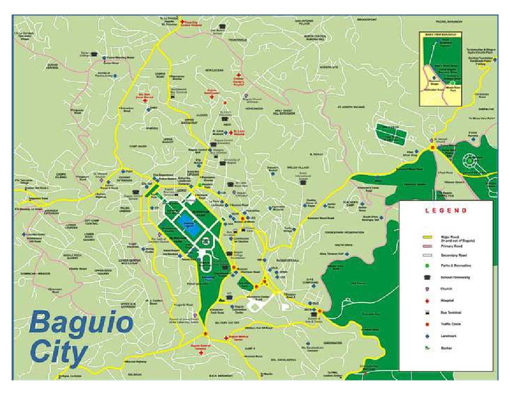 Baguio Maps | PDF