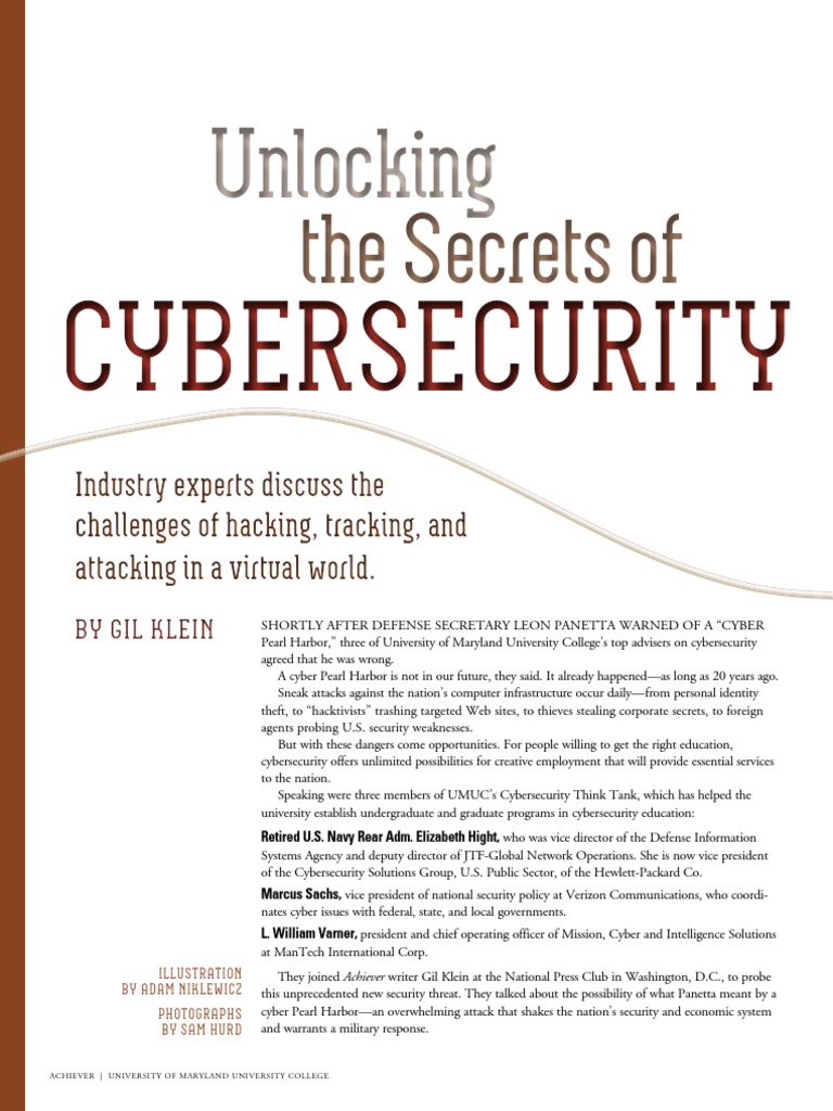 Unlocking The Secrets of Cyber Security | PDF | Computer Security ...